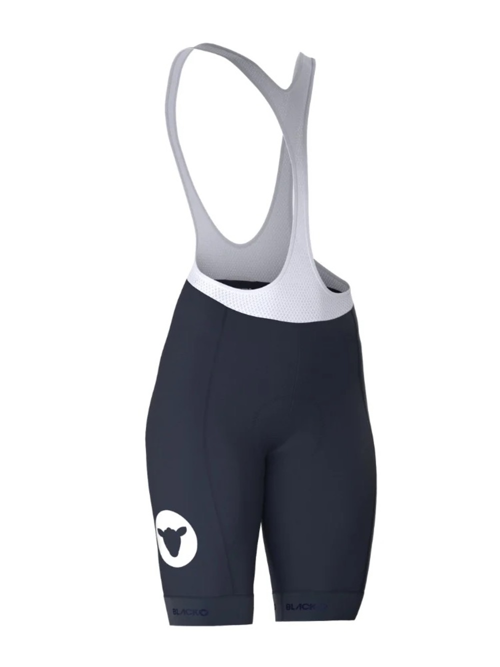 Black Sheep Essentials Cycling Bib Shorts Womens Size Small Padded Black